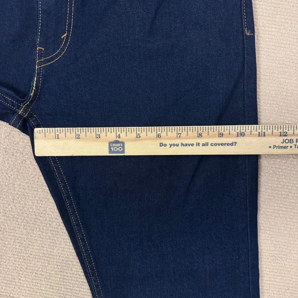 Levi's 512 Jeans NWT Mens 34x30 Slim Taper Dark Wash Indigo Stretch Denim